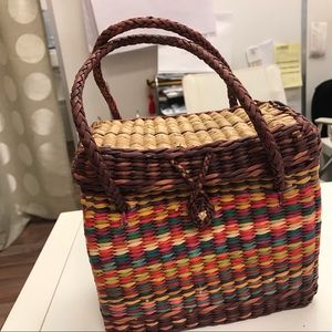 Woven Mini Tote